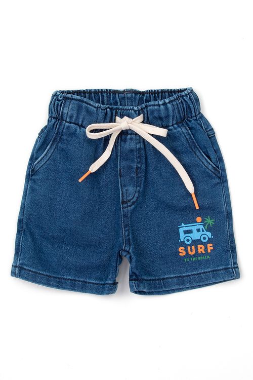 Bermuda Jogger Masc C/ Elas Jeans 36756-Z