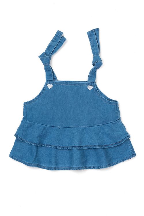 Regata Cropped Fem C/ Elas Jeans 36834-P