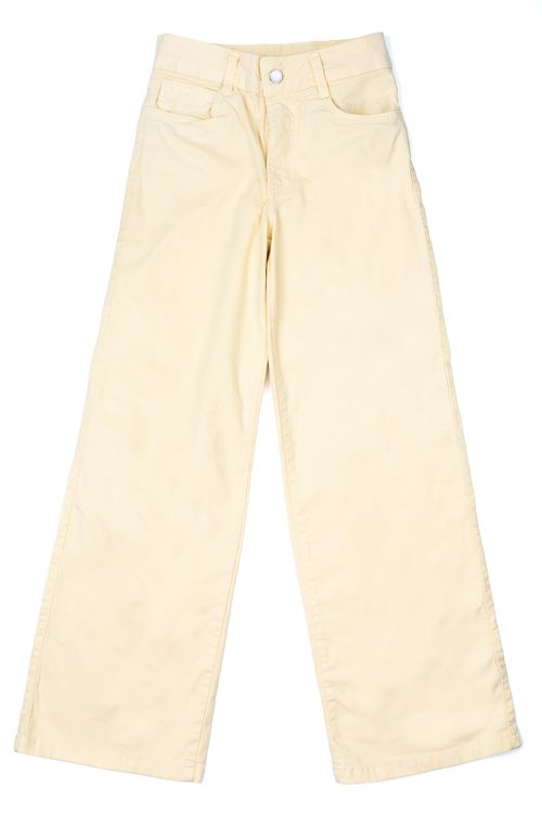 Calca Wide Leg Fem C/ Elas Jeans 36729