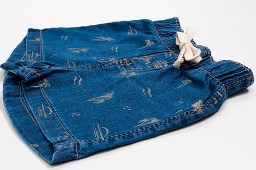 Bermuda Jogger Masc C/ Elast Jeans 36843-R