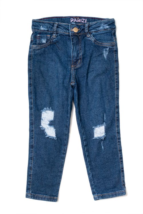 Calca Jegging Fem C/ Elas Jeans 35997-P