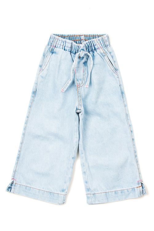 Calca Wide Leg Fem Jeans 36758-Z