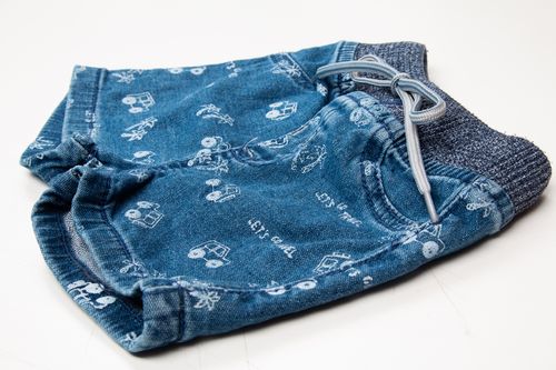 Bermuda Jogger Masc C/Elas Jeans 35927-R