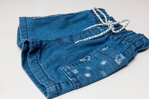 Bermuda  Masc  Jogger C/ Elas Jeans 35792-R