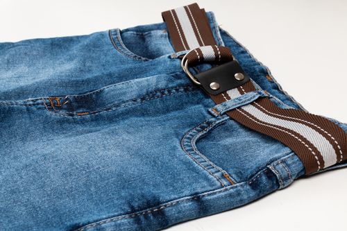 Bermuda Slim Masc C/ Elas Jeans 36342