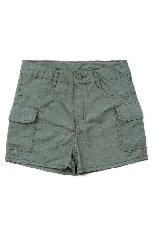 Shorts Mom Fem Eco Sarja  35906